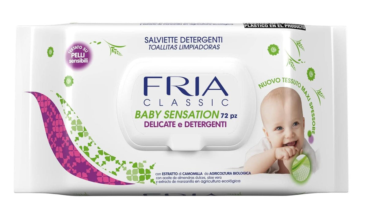 Classic Baby Sensation med låg 72-60 g Baby Wet Wipes Naty Shop