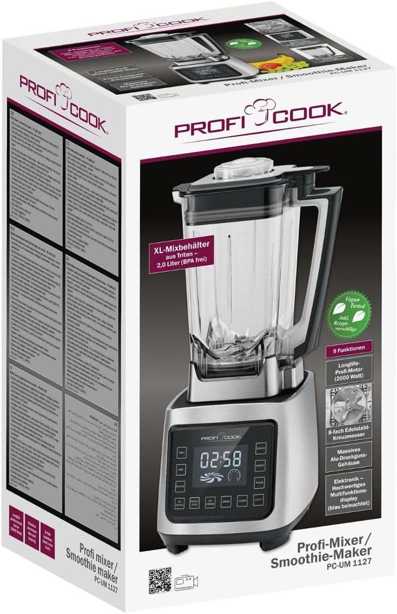 Profi Mixer/Smoothie Maker PC-UM 1127 Køkken Naty Shop