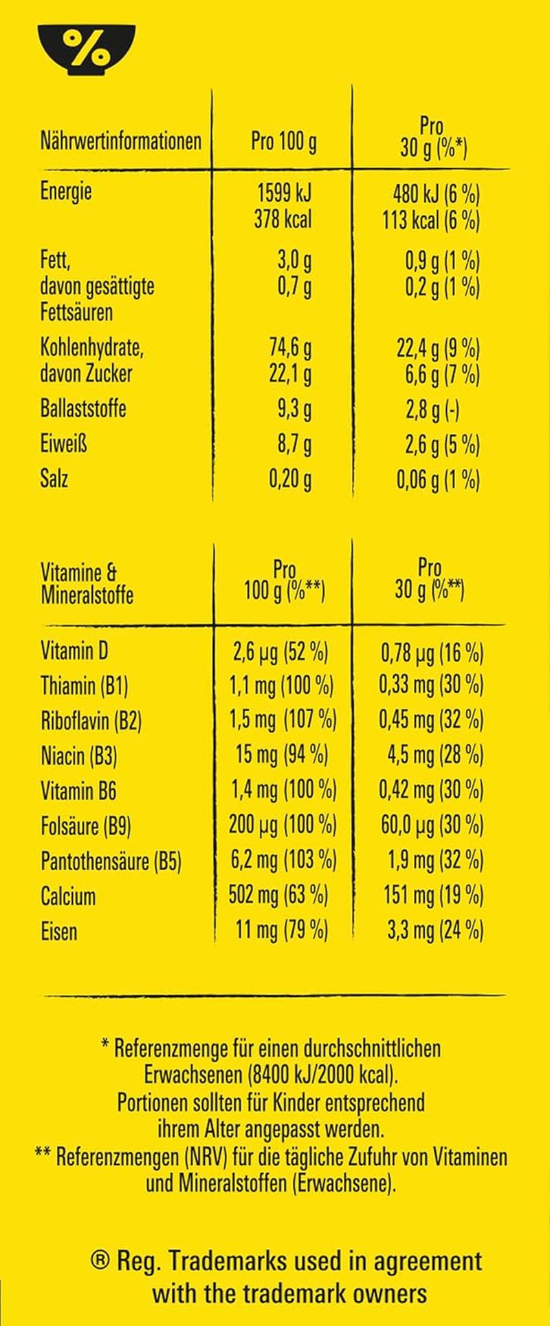 Nesquik Nestlé Nesquik sprød morgenmad, korn med chokolade og fuldkorn, 1 pakke (1 x 330 g)