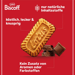 Lotus Biscoff | Karamelliserede kiks med chokoladeglasur | 200 individuelt indpakkede kiks | Kun naturlige ingredienser | Ingen kunstige farver eller smagsstoffer | 200 x 1| 1,47 kg