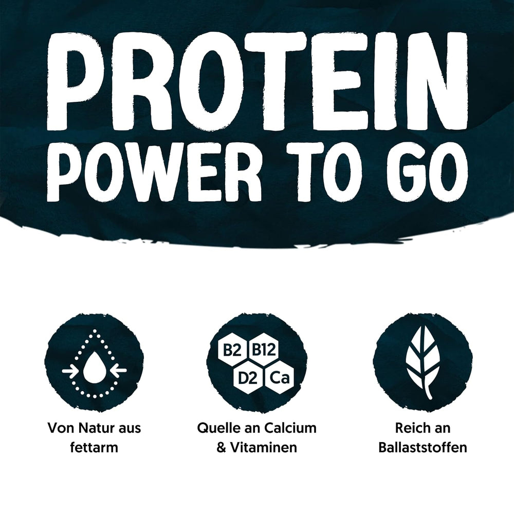 Alpro Proteindrink Schokoladengeschmack – Vegan und milchfrei – Ohne Süßstoffe – Von Natur aus lactosefrei – Reich an Ballaststoffen, Calcium und Vitaminen – 15 x 250 ml – Haltbar