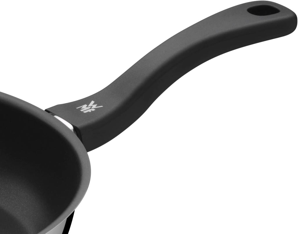 WMF Devil Pfannenset 2-Teilig, Bratpfanne 28 Cm + 24 Cm, Pfanne Induktion, Cromargan Edelstahl Beschichtet, Kunststoffgriff Naty Shop