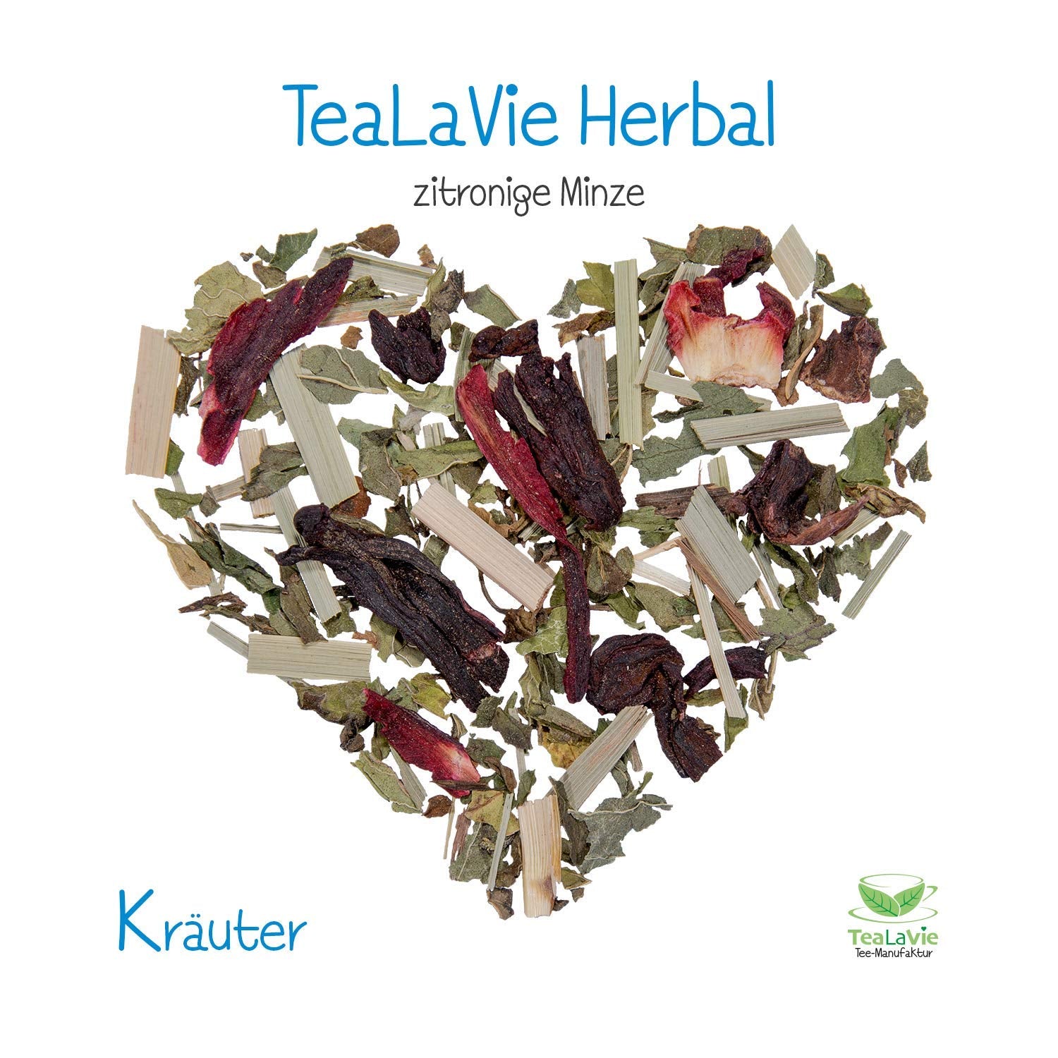 Tealavie - Amestec de casă - Mentă lemnoasă (60 g) Tealavie Herbal - Ceai din plante vrac