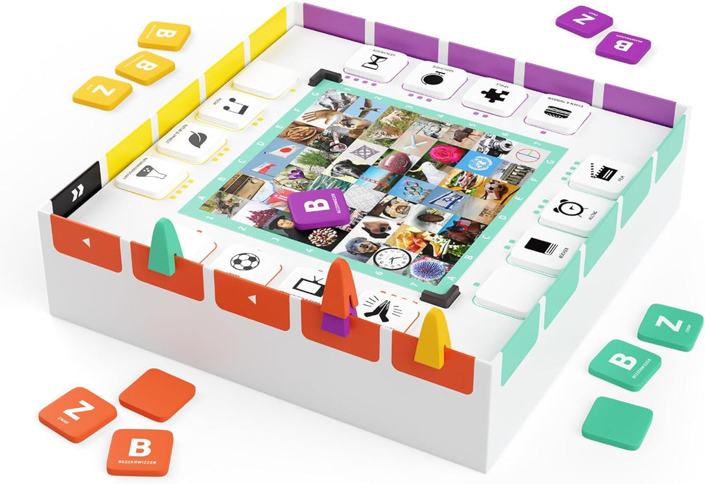 Bezzerwizzer Studio, BEZZERWIZZER familie, festspil, quizspil, 2+ spillere, 10+, 45 minutter, tysk