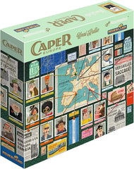 Feuerland Spiele Caper Europe Games, 216 mm x 216 mm x 70 mm, neutral/klassisk (sort, hvid, grå)