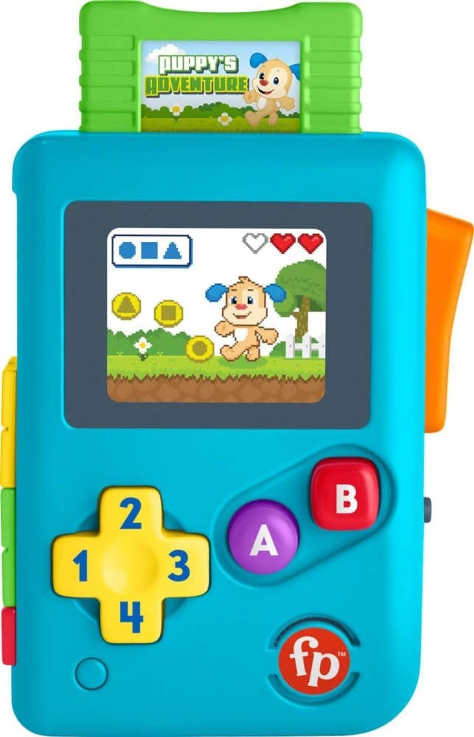 Fisher-Price HBC86 - Learning fun Lil' Gamer, jucărie muzicală de învățare și activitate, versiunea în limba germană, pentru bebeluși și copii mici de la 6 la 36 de luni Jucarii Bebe Naty Shop Germania Multicolor