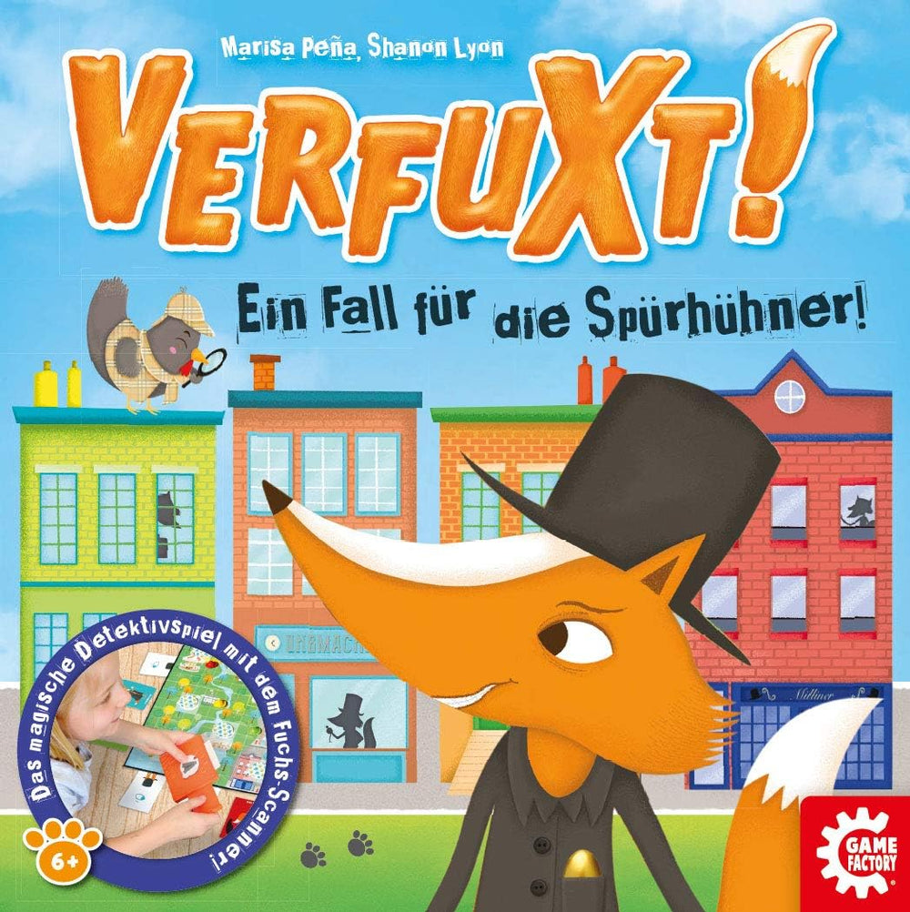 Game Factory 646255 Verfuxt, Detektivspil for børn fra 6 år og opefter, Børnespil