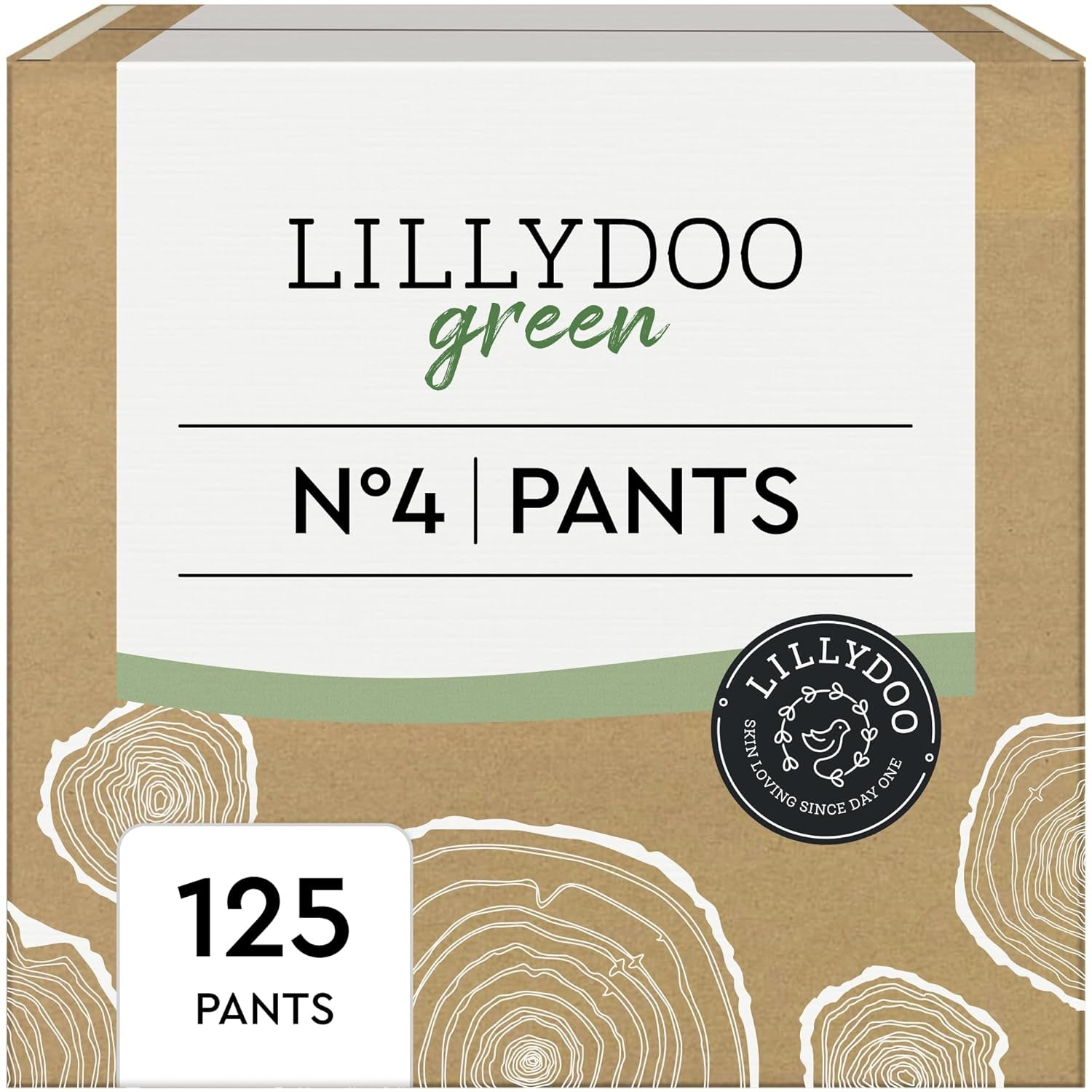 LILLYDOO Eco Pants Størrelse 7 (17+ kg) Månedlig æske (85 stk.)