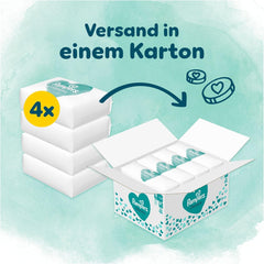 Pampers Harmony bleer størrelse 6, 144 bleer, 13 kg+, skånsom hudbeskyttelse med 100 % Pampers beskyttelse