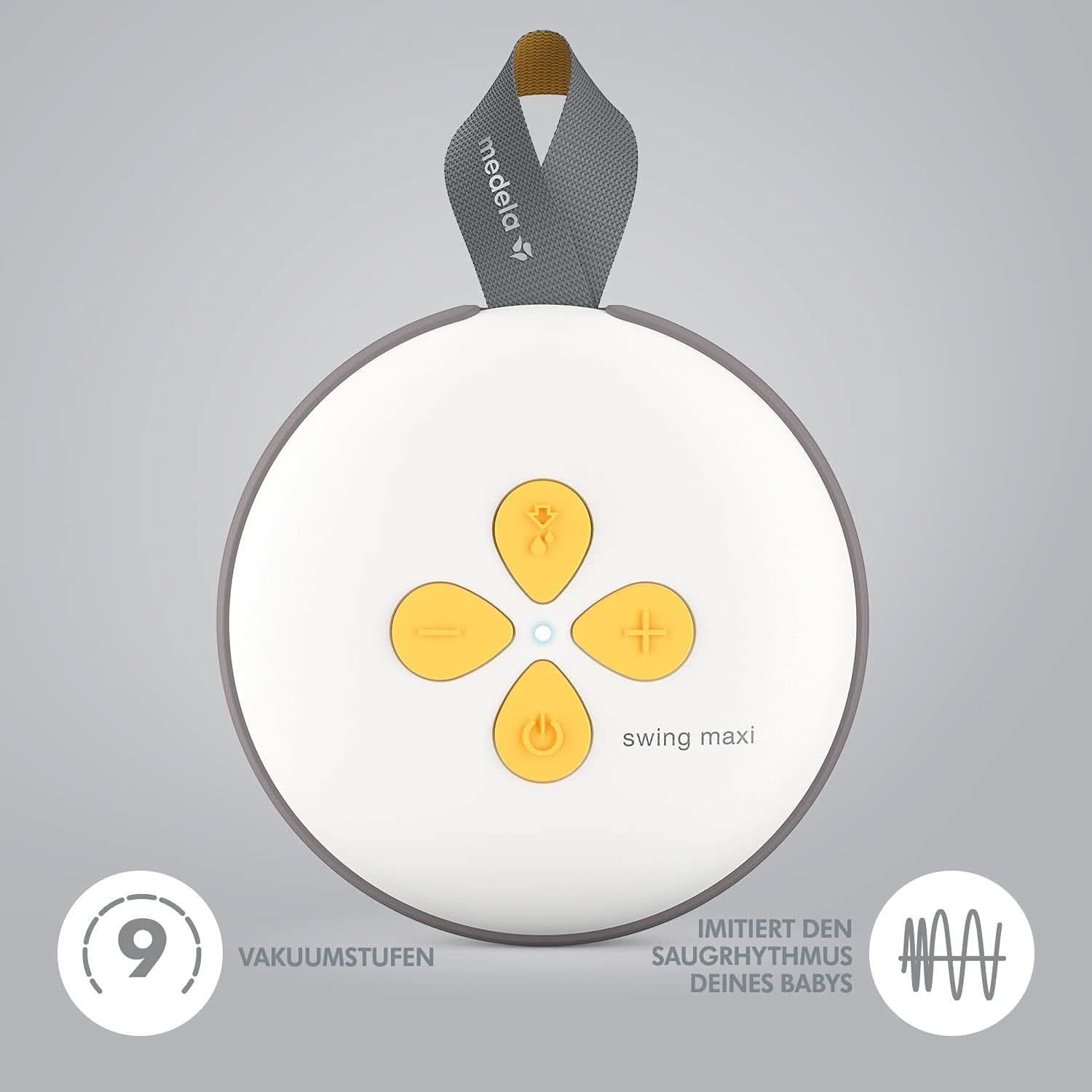 Medela Swing Maxi dobbelt elektrisk pumpe - genopladelig via USB Mad og ammetilbehør Bebe Naty Shop