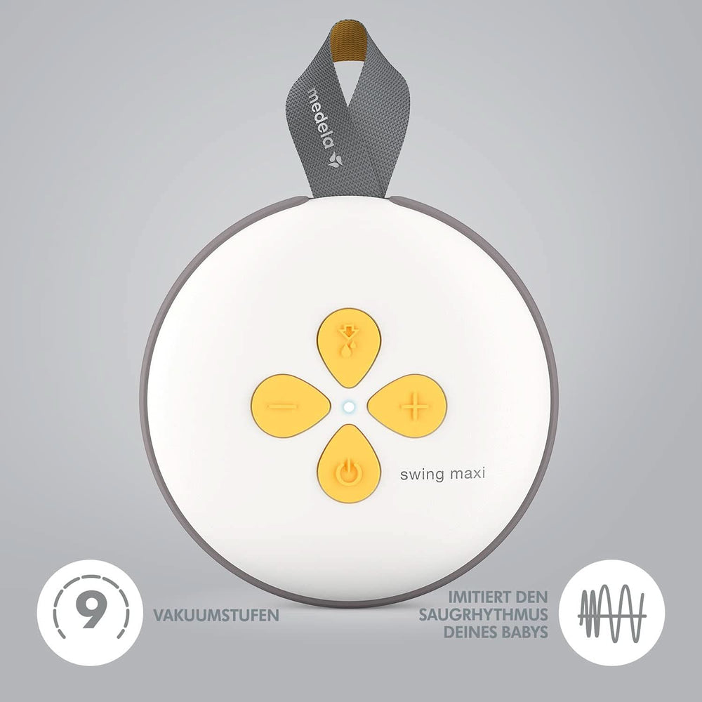 Medela Swing Maxi dobbelt elektrisk pumpe - genopladelig via USB Mad og ammetilbehør Bebe Naty Shop