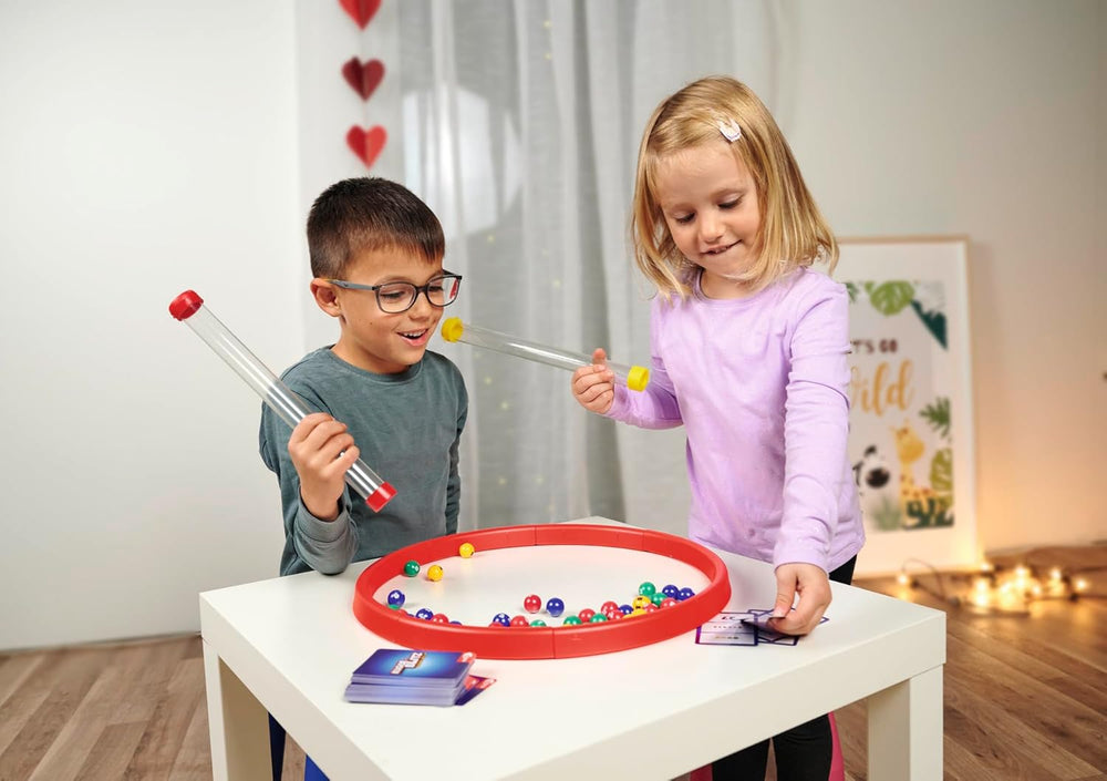 Noris 606064480 Kugelblitz, det lynhurtige actionspil med læringseffekt i forskellige spilvarianter, fra 4 år