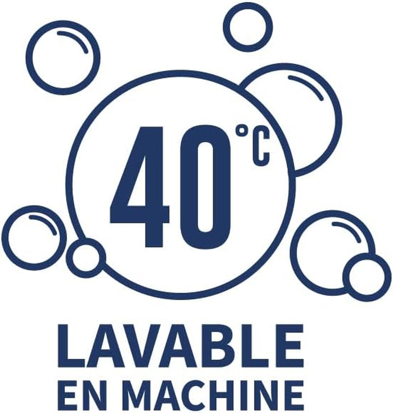 Bleu Câlin bicolor vendbar dyne til 2 personer, mikrofiber, bordeaux/peber, 220X240 cm Dyner og dyner Naty Shop