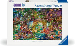 Ravensburger Puzzle 12000810 - Lumea ascunsă a zânelor - puzzle jigsaw de 4000 de piese pentru adulți cu vârsta de peste 14 ani Puzzle Naty Shop