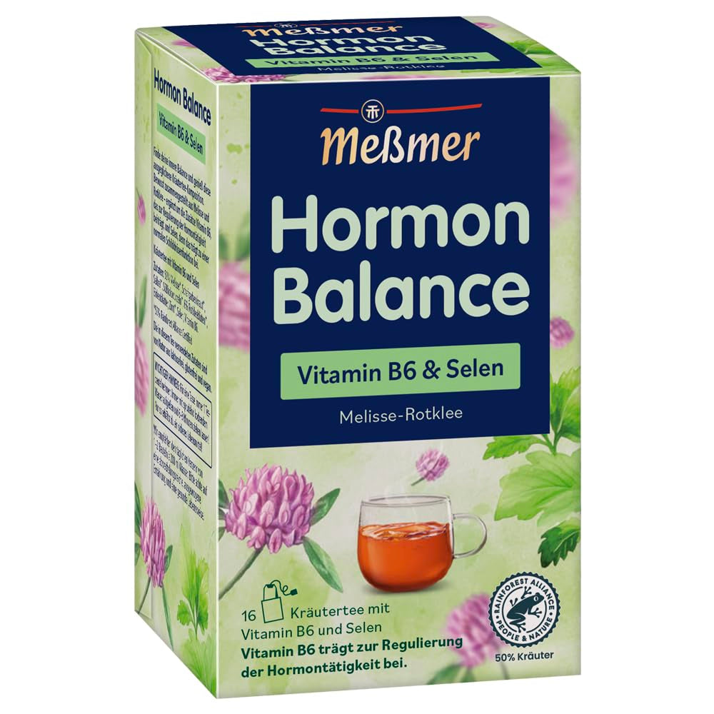 Meßmer Piele frumoasă | Vitamina C și colagen | 16 pliculețe de ceai | Fără gluten | Fără lactoză
