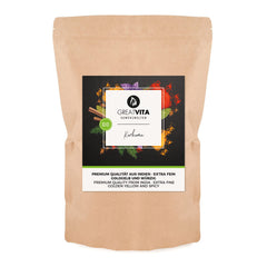 GreatVita Bio Gurkemejepulver, 1000g fintmalet, 100 procent naturligt