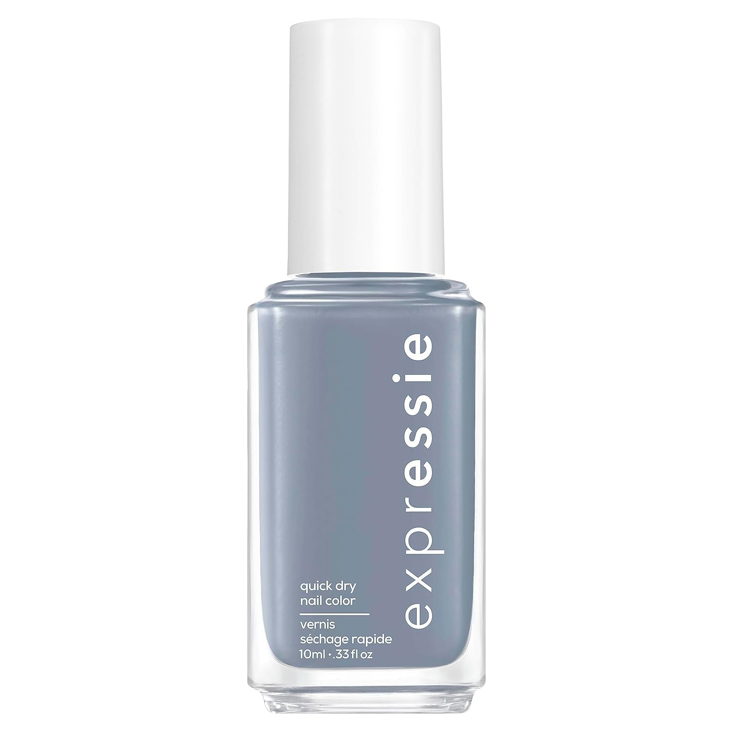 Essie hurtigtørrende neglelak "expression", nr. 270 misfit right in, metallisk, vegansk formel, 10 ml