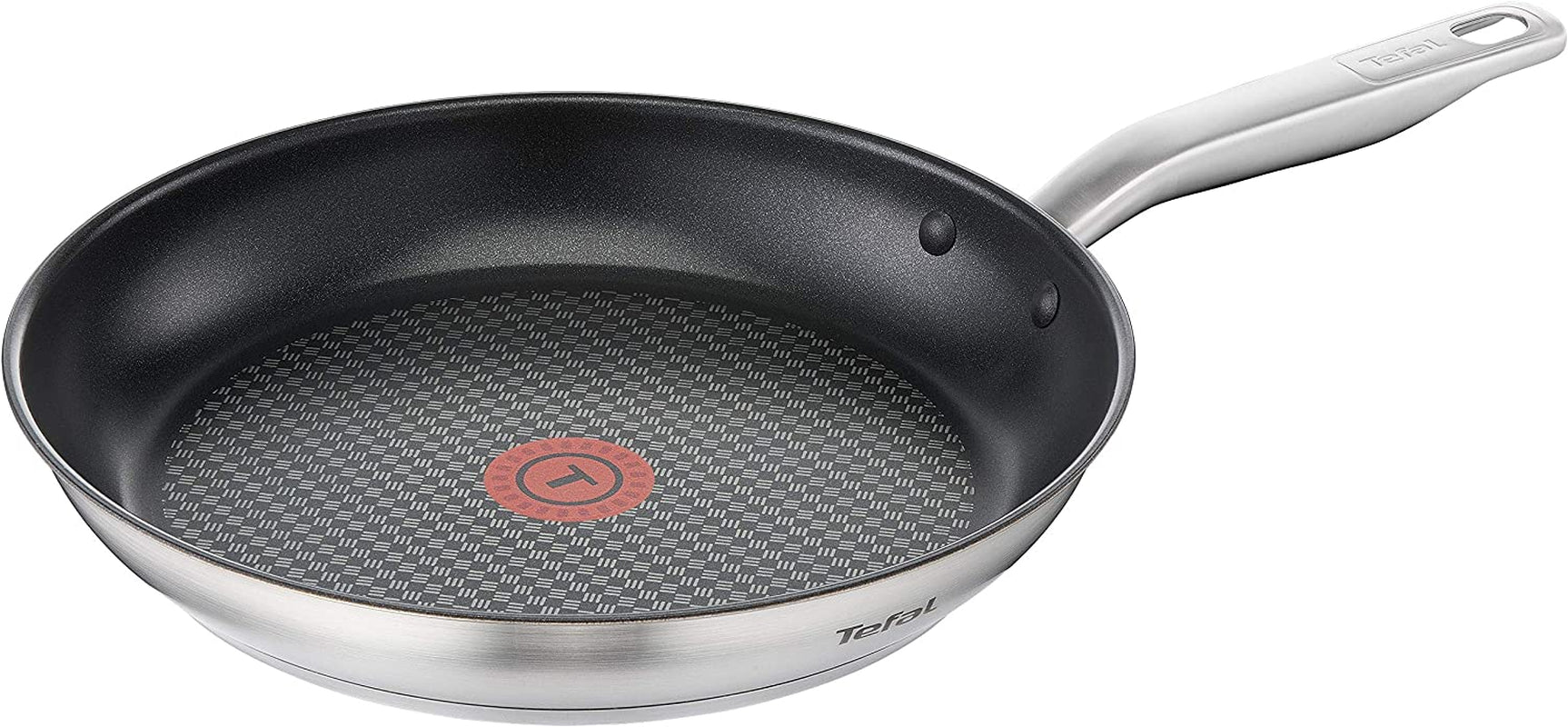 TEFAL VIRTUOSO tigaie 28 cm, Tigaie din oțel inoxidabil, inducție Oale si Tigai Naty Shop 28 Cm Cu strat antiaderent