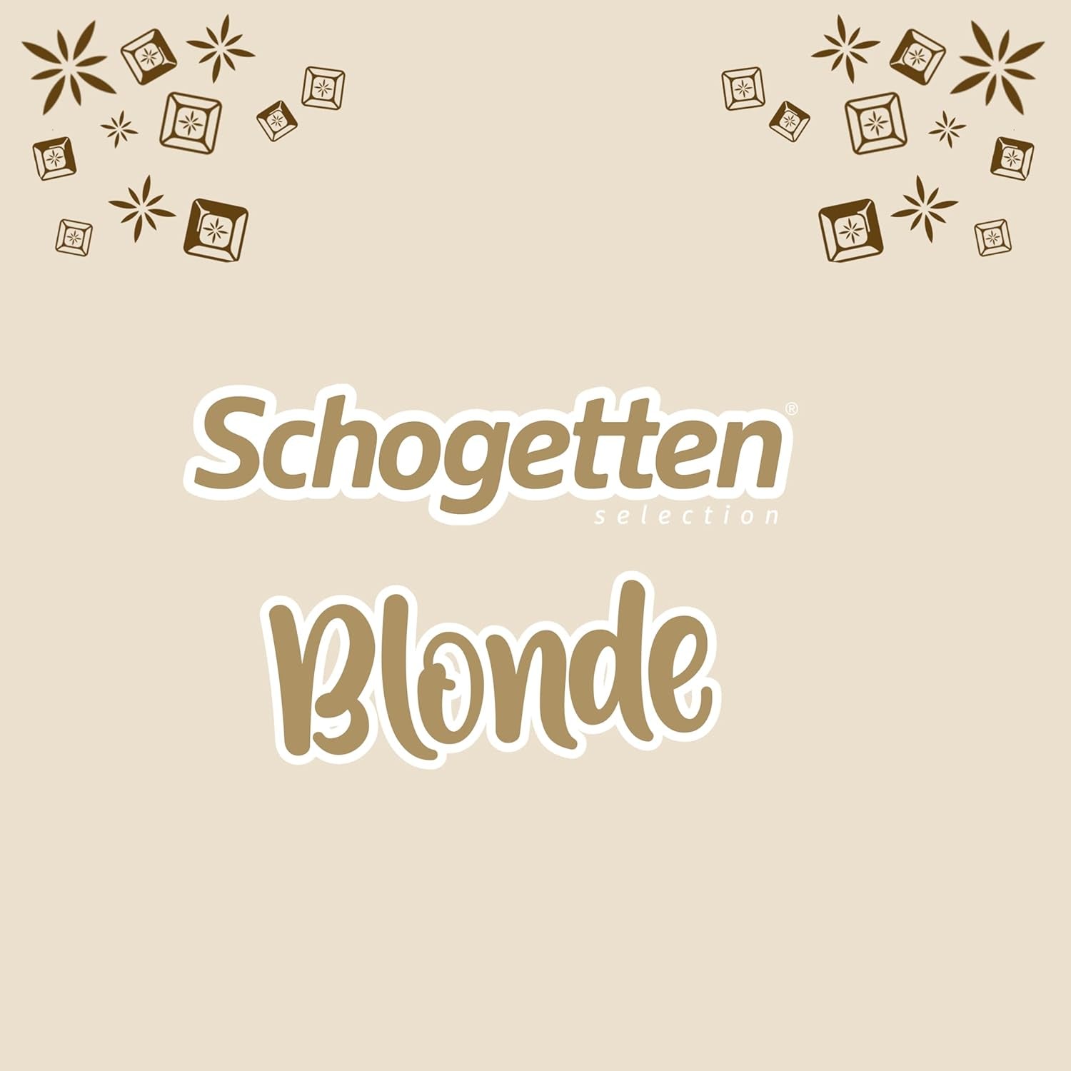 Schogetten Blonde Pure I hvid chokolade med karamel I 100 g I portioner individuelt (pakke med 2)