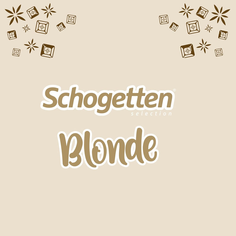 Schogetten Blonde Pure I hvid chokolade med karamel I 100 g I portioner individuelt (pakke med 2)