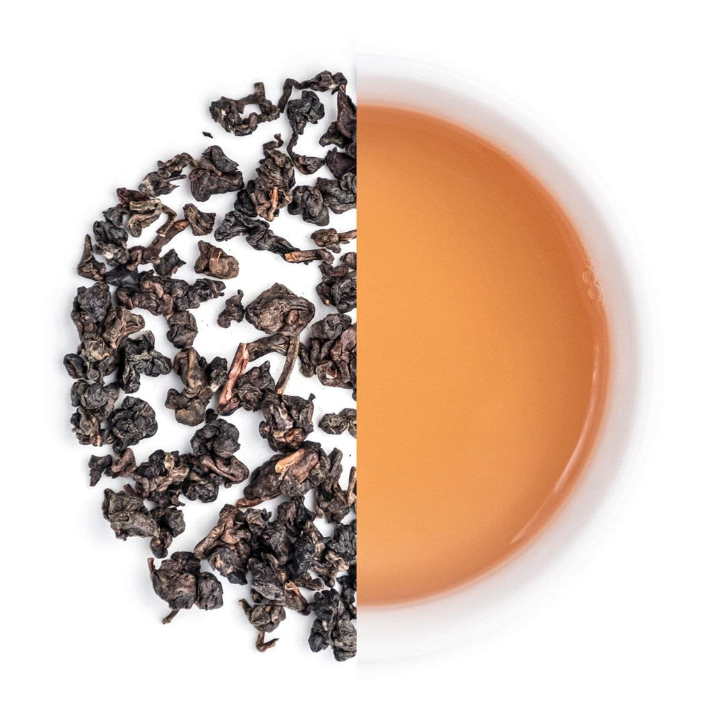 Ceai Dong Ding Oolong din Taiwan - Ceai Oolong direct de la fermierii din Taiwan - Aromă puternică de nuci și flori (100 grame)