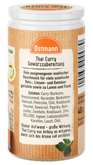 Ostmann Gewürze - Thai Curry Gewürzzubereitung | Genbrugs- og genbrugsemballage | 40 g i Der Streudose