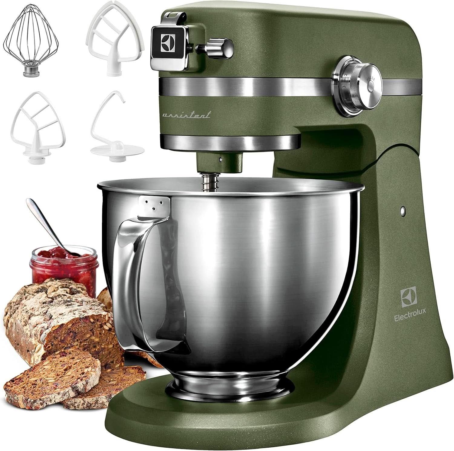 Foodprocessor Electrolux Assistant EKM5570, 1200W, metalhus, 10 hastigheder Naty Shop Green Tidligere model