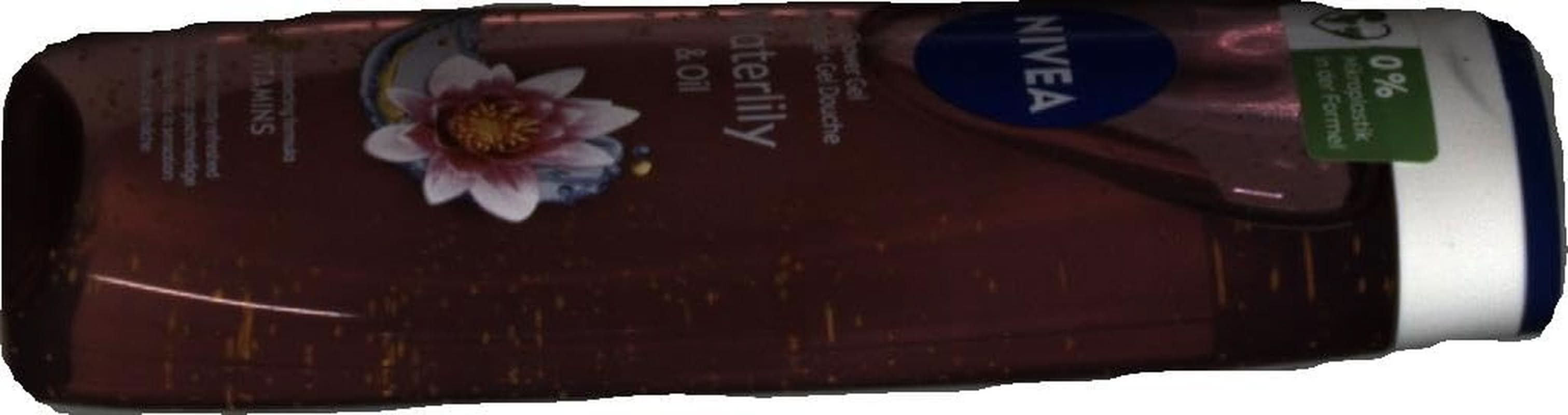 NIVEA Waterlily & Oil, Gel de duș cu parfum proaspăt de nufăr, pH neutru, 250 ml Duș și baie Naty Shop