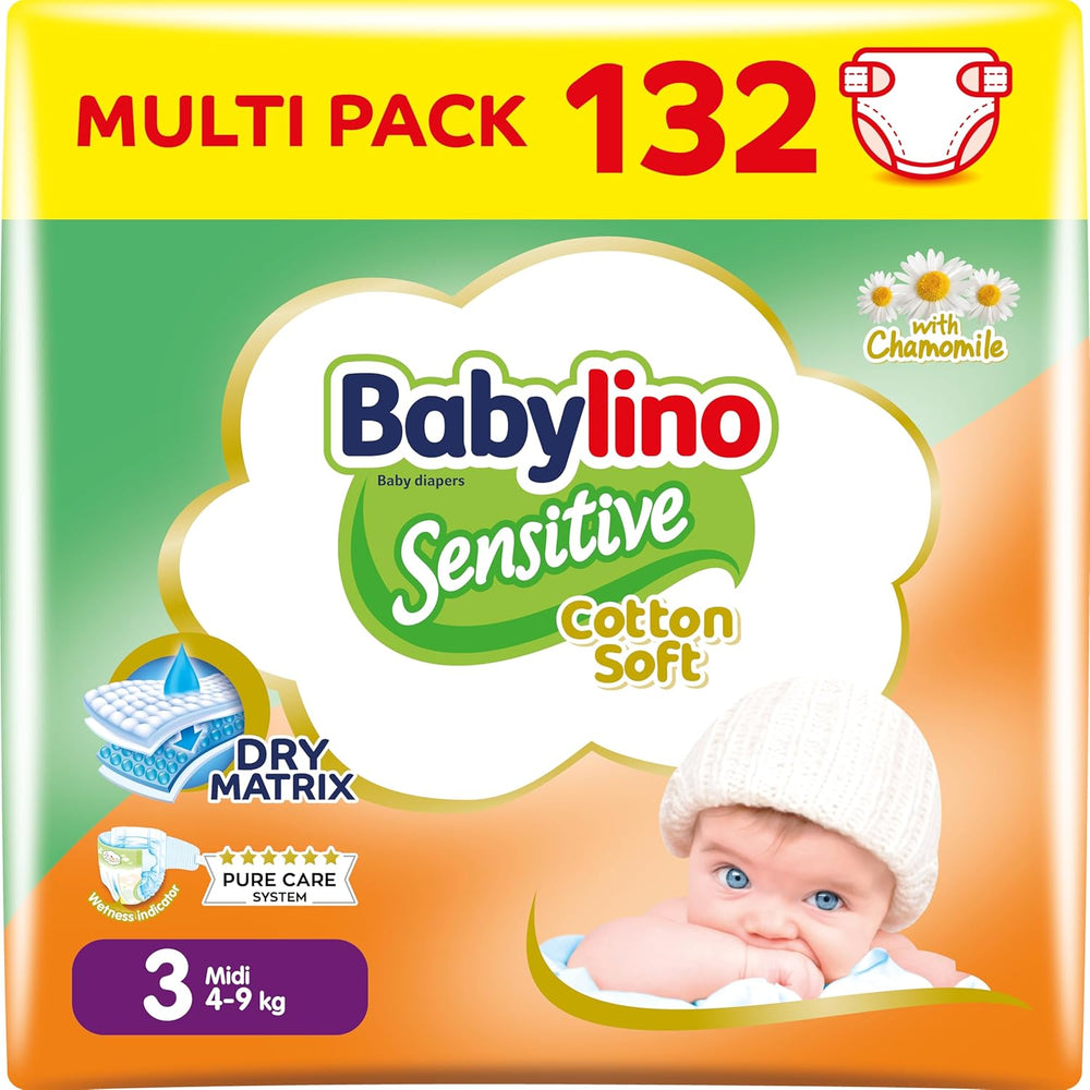Bleer til sensitive babyer, str. 7, ekstra stor plus (+15 kg), 14 stk.