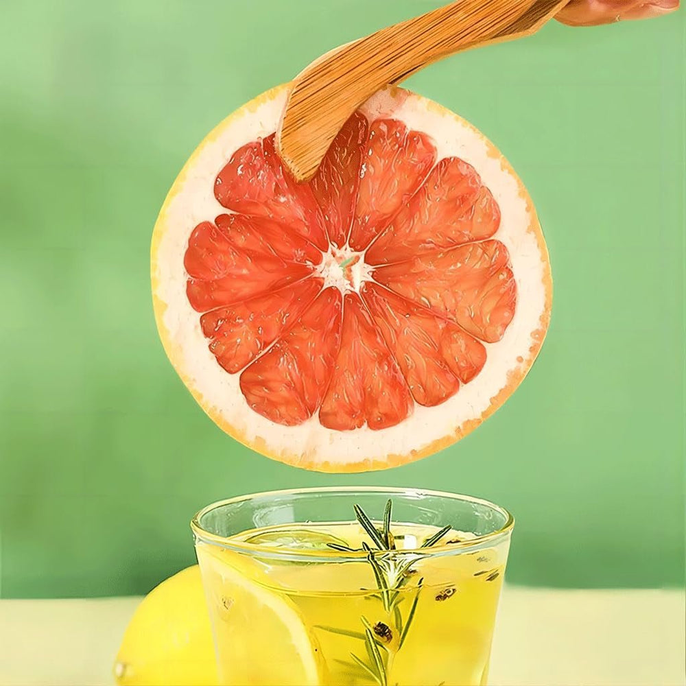 Felii de grapefruit uscate, grapefruit deshidratat, umplere vază, decorațiuni de Crăciun, felii de grapefruit roșu, felii de fructe uscate pentru ceai, fără zahăr adăugat (100g (1 pachet)) Produse deshidratate Naty Shop