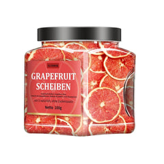Felii de grapefruit uscate premium 100 g, grapefruit deshidratat, 100% natural, fără aditivi și fără zahăr adăugat. Produse deshidratate Naty Shop Felii de grepfrut