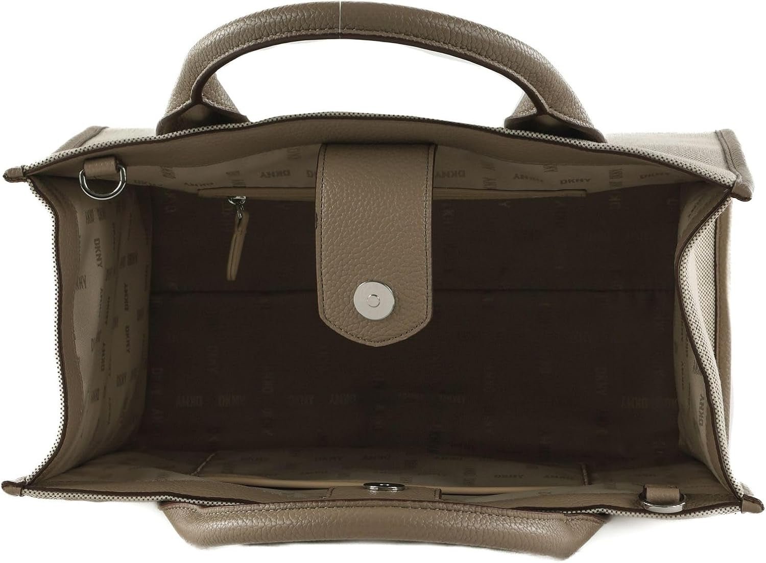 Femeile DKNY Carol Medium Book Tote, Natural Multi Genti Femei Naty Shop