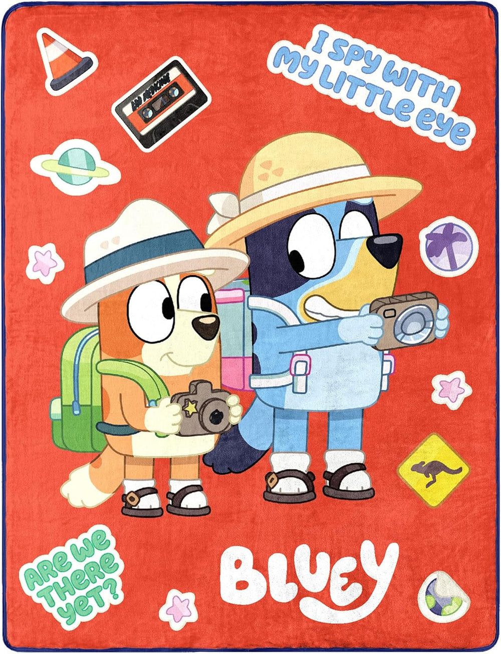 Northwest Bluey Silk Touch-tæppe, 116,8 X 152,4 Cm, Roadtrip Northwest-rejsesenge og -tæpper 46" X 60"