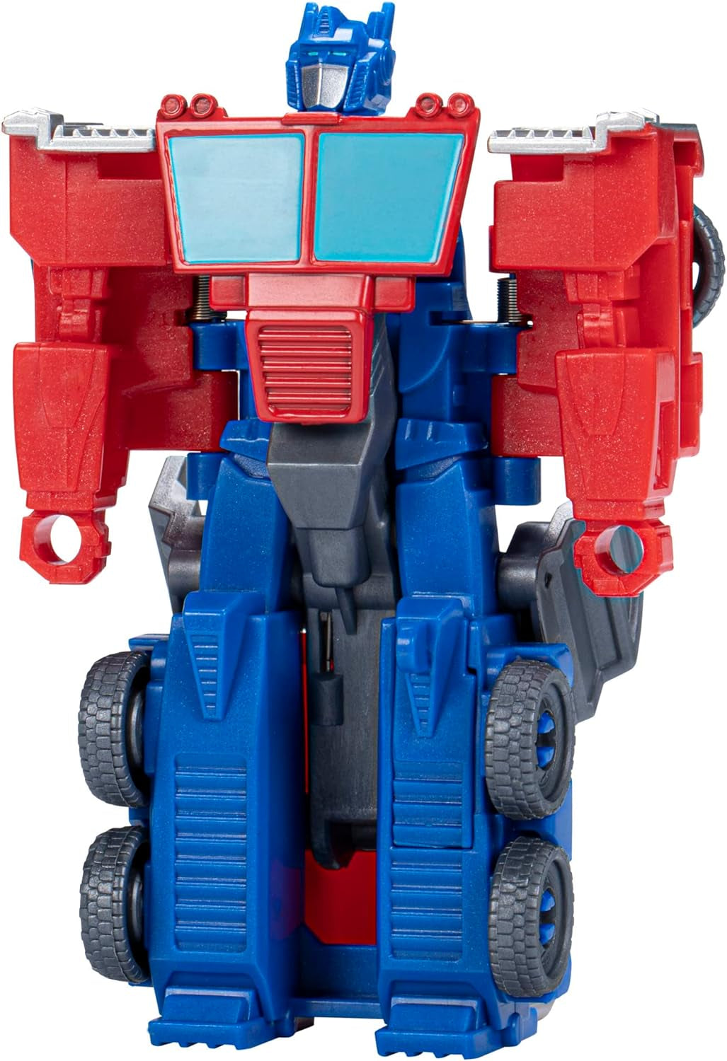Transformers Earthspark 1-trins flip changer Optimus Prime Action Figur (10 cm) Robot Legetøj Alder 6+ Action Figurer Naty Shop