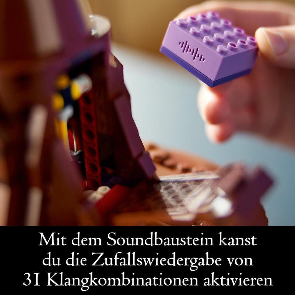 LEGO Harry Potter Talking Hat Hogwarts Model Voksen Film Gave Til Kvinder Mænd Mor Far Med 31 tilfældige lydkombinationer Sorterer dig ind i dit Hogwarts Hus 76429 Byggesæt Besuche den LEGO-Store