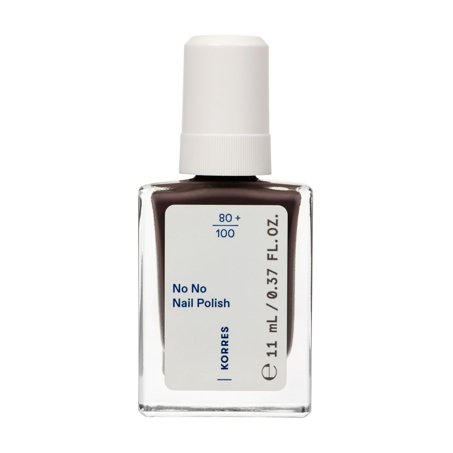 KORRES Nej Ingen neglelak base - 10% vegansk base uden slip, for langtidsholdbar, chip-resistent farve, 11 ml - naturligt velplejede negle, ingen skadelige stoffer