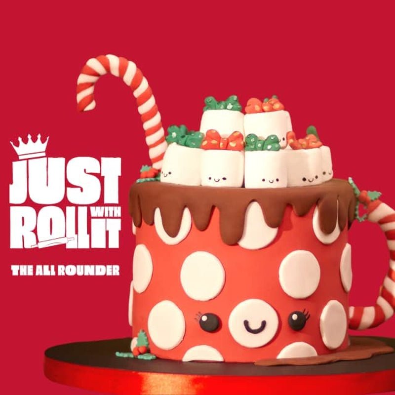 Fondant maro închis 250 g - Gata de întins, perfect pentru glazura și decorarea prăjiturilor, cupcakes și biscuiți - maro închis - 250 g Pasta de zahar Naty Shop