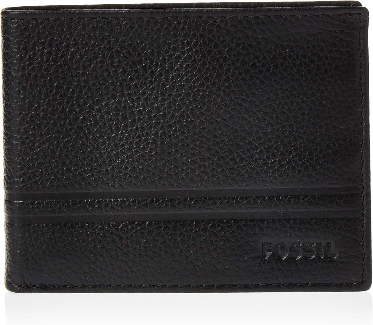 Fossil bărbați Wilder Flip Id Bifold călătorie accesorii Bi-Fold Wallet Portofel Barbati Naty Shop Negru sălbatic O mărime se potrivește tuturor