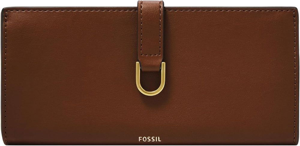 Fossil Womens Kier Tab Clutch Portofel Femei Naty Shop Maro Dimensiuni: 19.1 Cm L X 2.5 Cm W X 9.5 Cm H