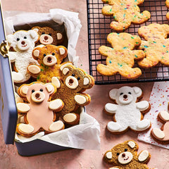 FunCakes Roll Fondant Elegant Ivory: Ușor de utilizat, neted, flexibil, moale și pliabil, perfect pentru decorarea prăjiturilor, halal, kosher și fără gluten. 1 kg Pasta de zahar Naty Shop