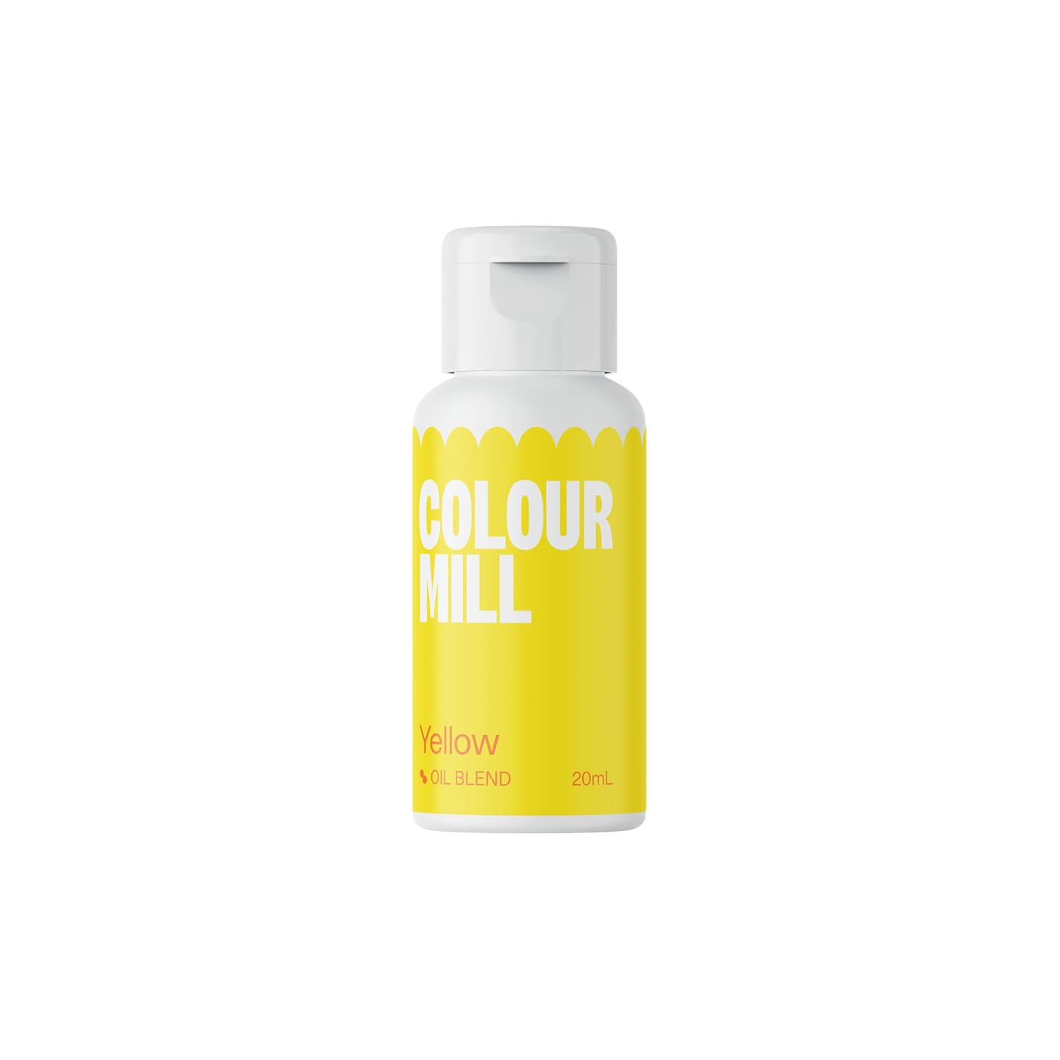 Fødevarefarve baseret på olie Olieblanding, 20 ml Naty Shop Yellow 20 ml