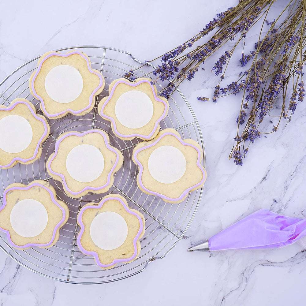 Găleată Günthart BackDecor Royal Icing cu 300 g pulbere pentru decorarea produselor de patiserie sau ca strat de acoperire, 1 pachet (300 g) Pasta de zahar Naty Shop