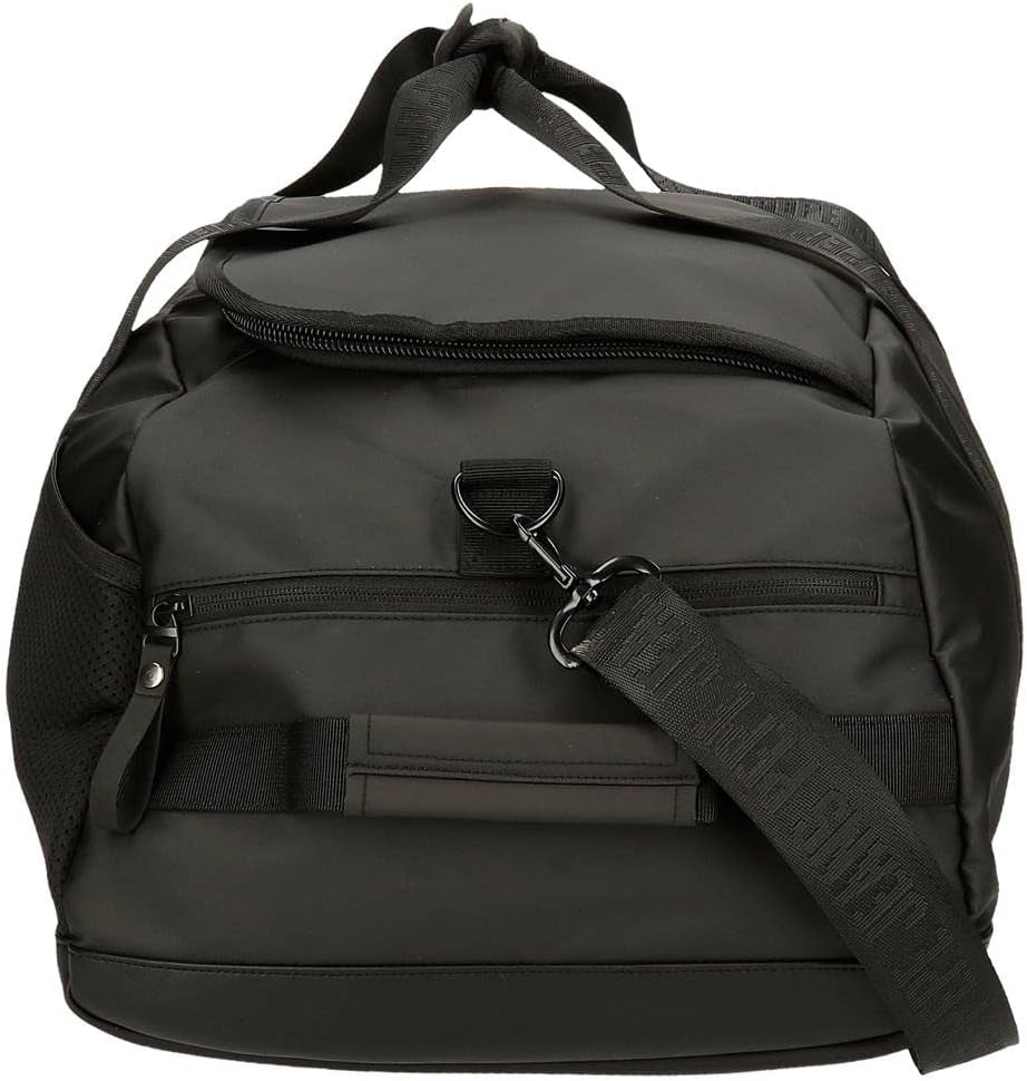 Geantă de călătorie Pepe Jeans Hoxton, negru, 56 x 32 x 25.5 cm, poliester și PU, multicolor (multicolor), unica, geantă de călătorie Bagaje și echipament de călătorie Naty Shop