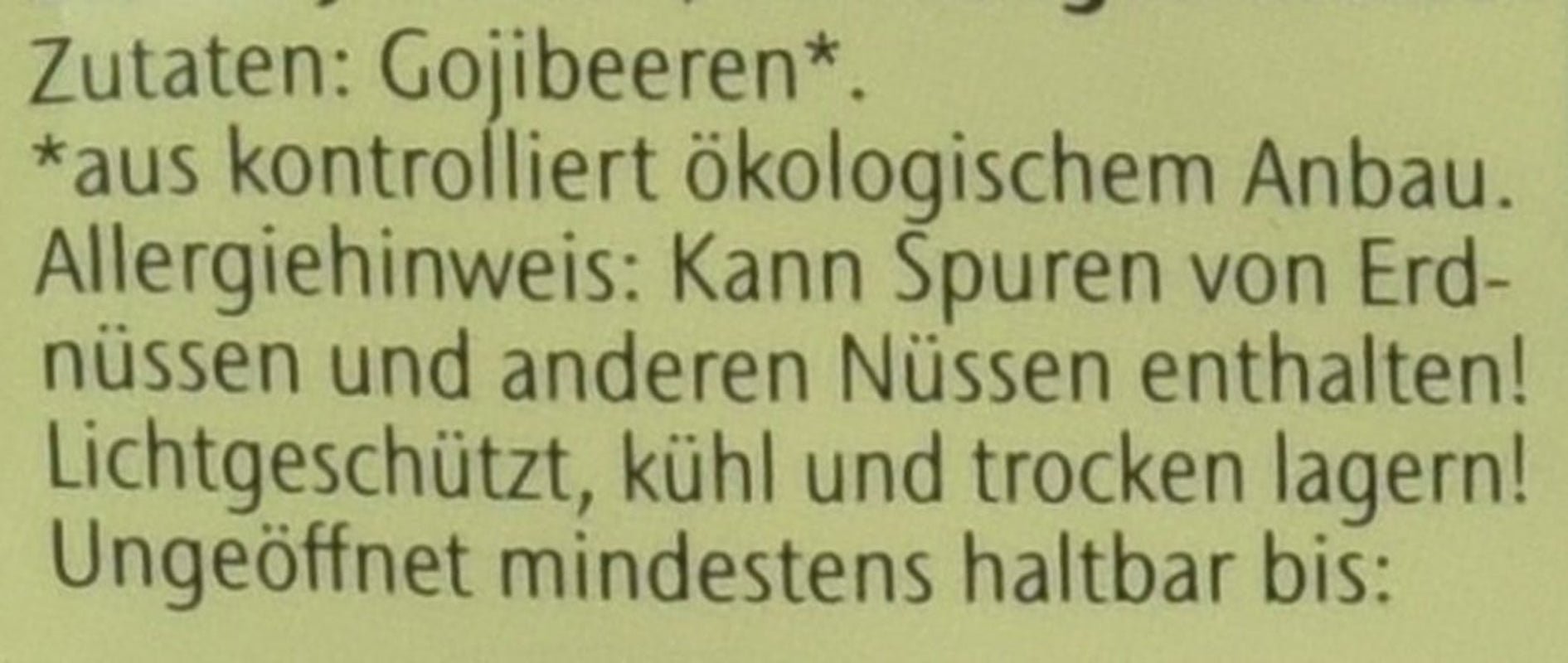 Goji berries 100g fructe uscate organice, 1 pachet (1 x 100 g) Produse deshidratate Magazinul meu