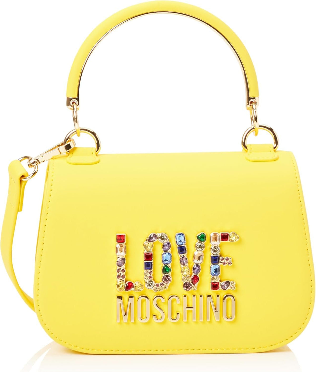 Love Moschino geantă de damă, galben Geantă de mână, galben Genti Femei Naty Shop Titlu implicit