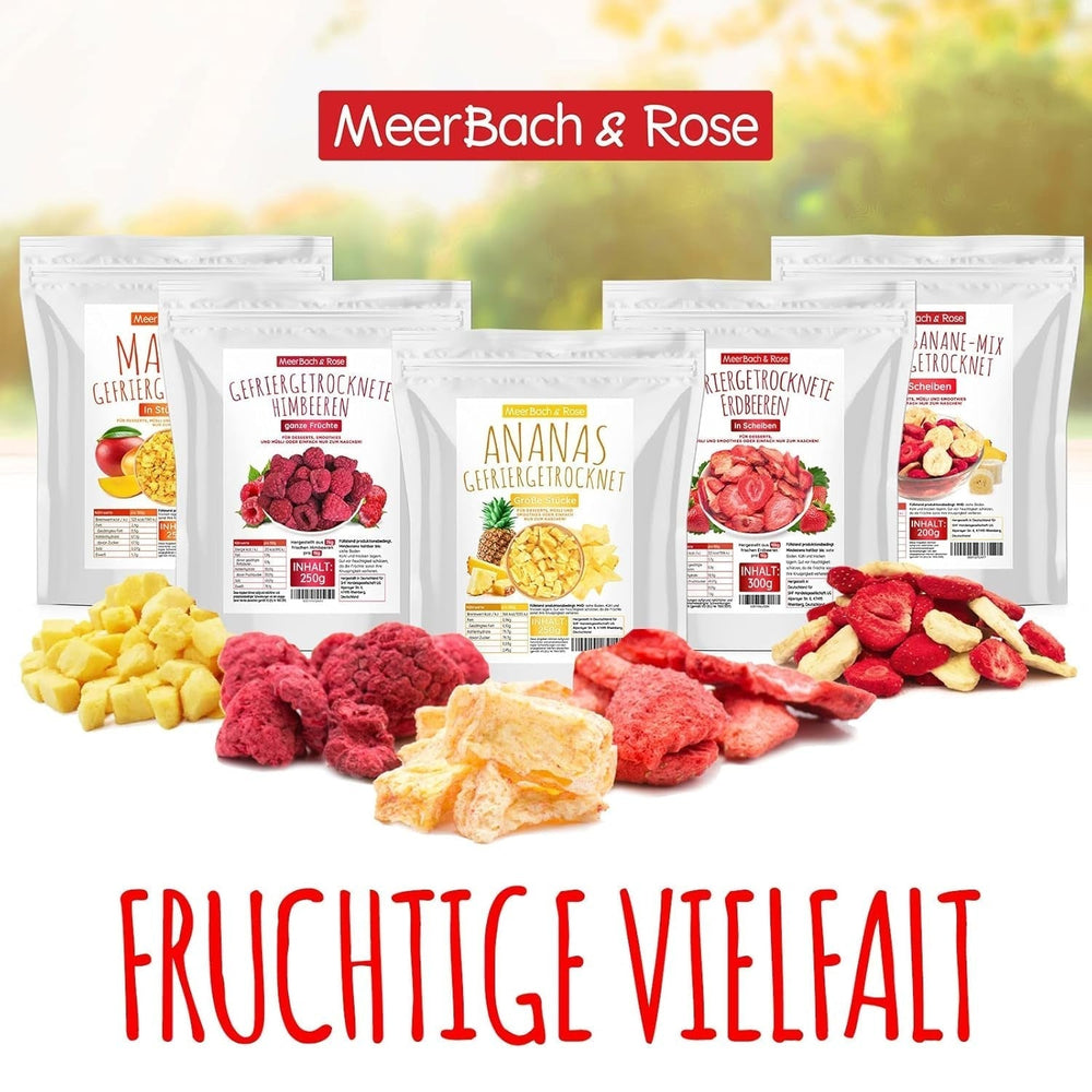 Mango liofilizat, 250g fructe liofilizate, fără aditivi, fructat, fabricat în Germania Produse deshidratate Naty Shop