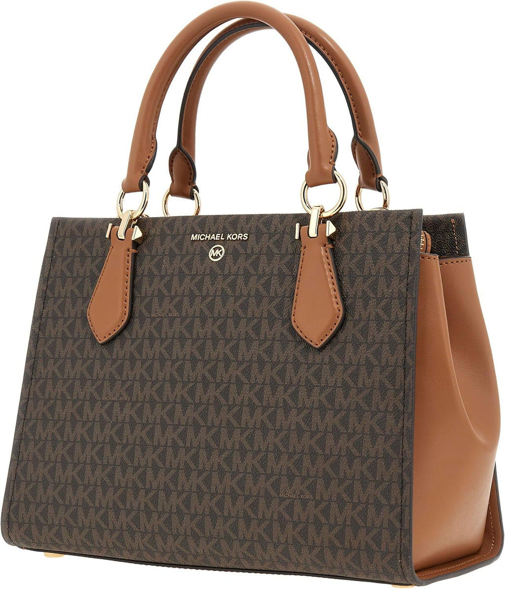 Michael Kors Ladies Md Satchel Bag Genti Femei Naty Shop