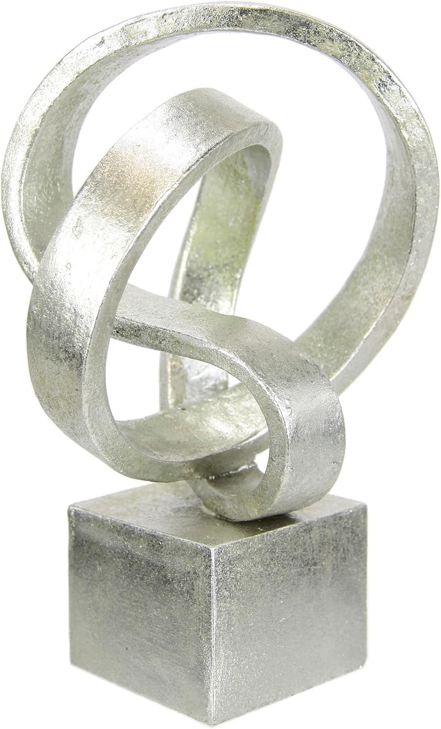 Modern Deco Sculptură Art Ornamente 3D Image Statue Modern Decoration Figures Asbtrakte Art Gift Idea, Silver Statuete si sculpturi Naty Shop argint