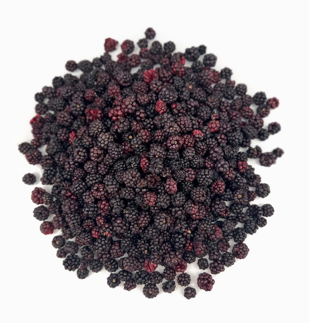 Mure sălbatice BRIX | Mure sălbatice naturale, uscate 95 g | Premiul Great Taste pentru fructe de pădure uscate | Fără OMG, fără gluten, vegan, vitamine reținute Produse deshidratate Naty Shop