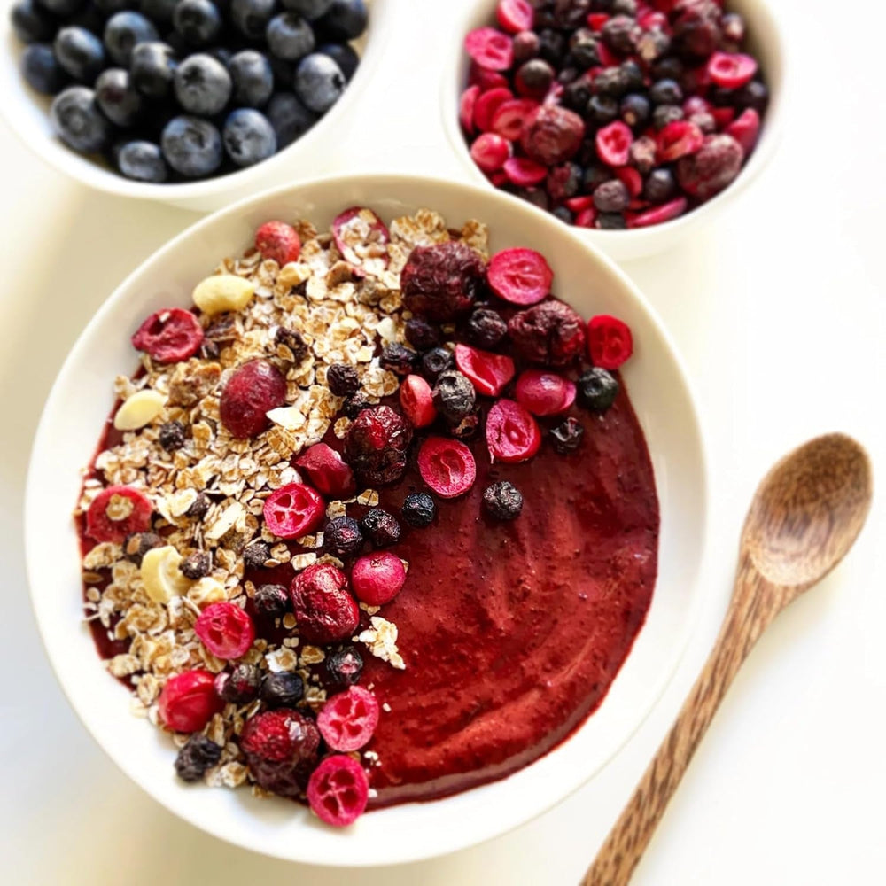 myfruits cireșe amare liofilizate, 80g, fără aditivi, din 100% cireșe, fructe liofilizate și deshidratate Produse deshidratate Naty Shop